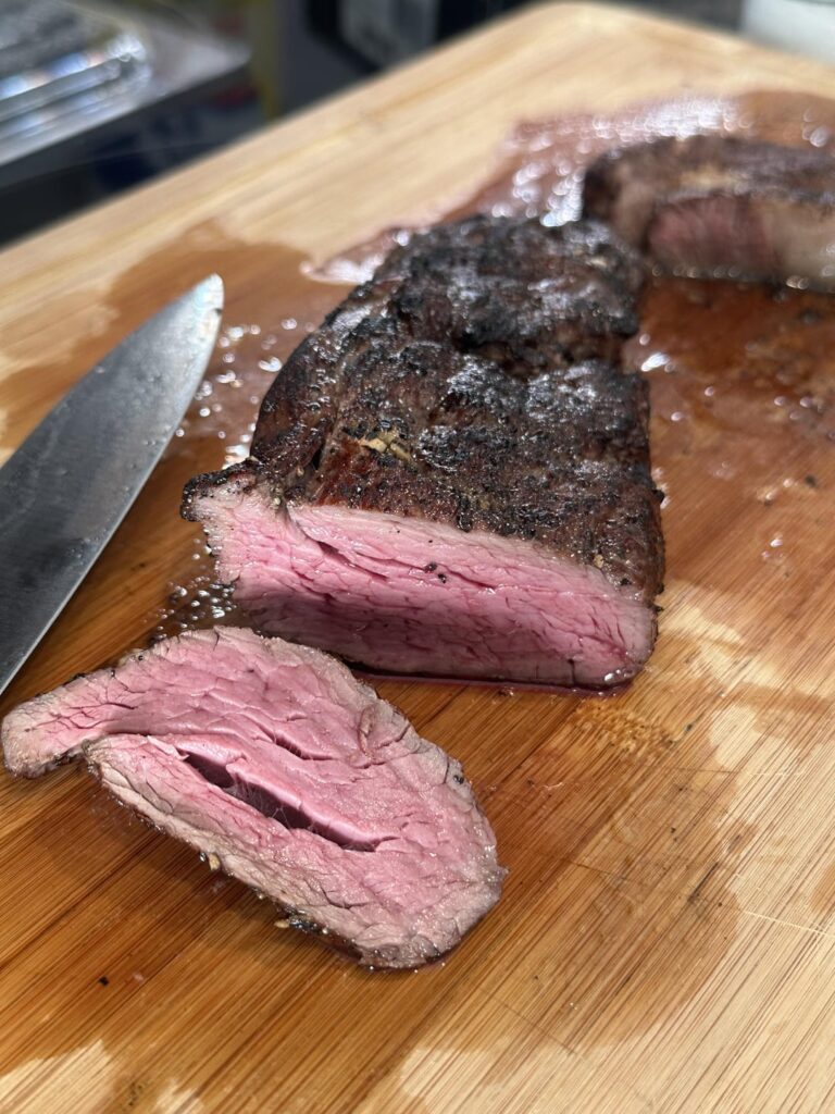 First time using a torch to finish! (Plus bonus mashed potatoes)