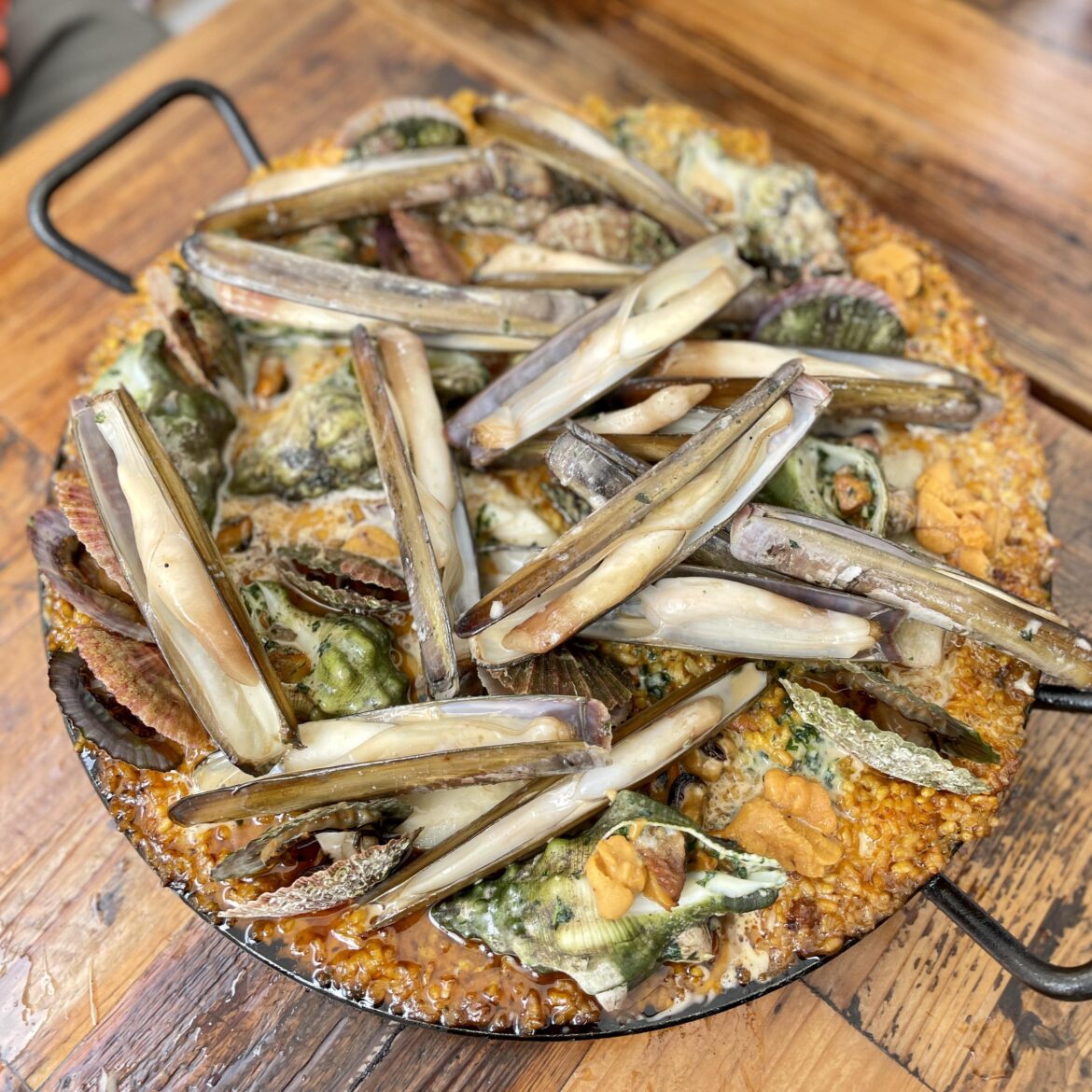 Seafood Paella w/ Uni butter - APL