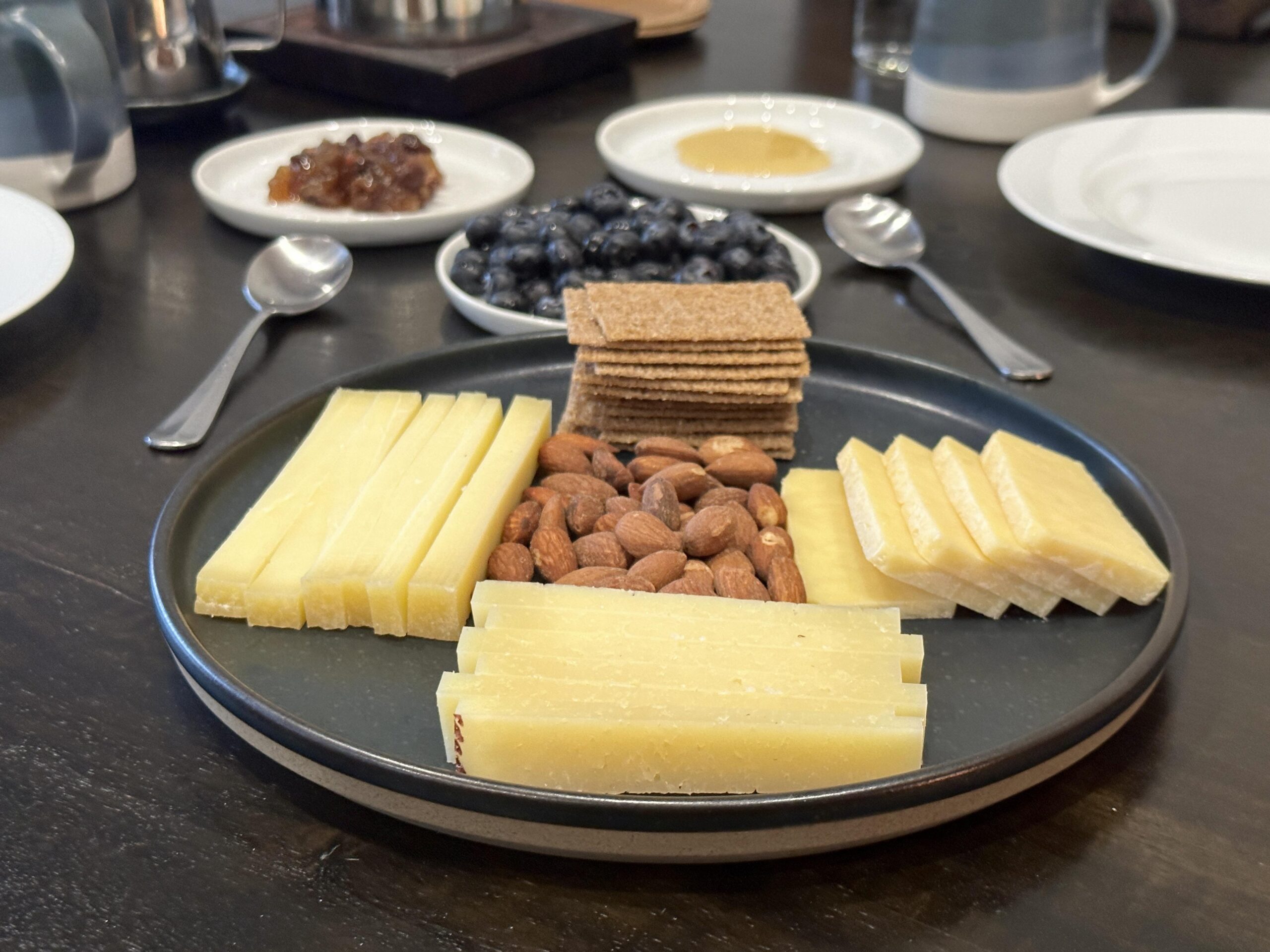 Rainy Morning Cheese Gruyère, Manchego, Dubliner Dining and Cooking