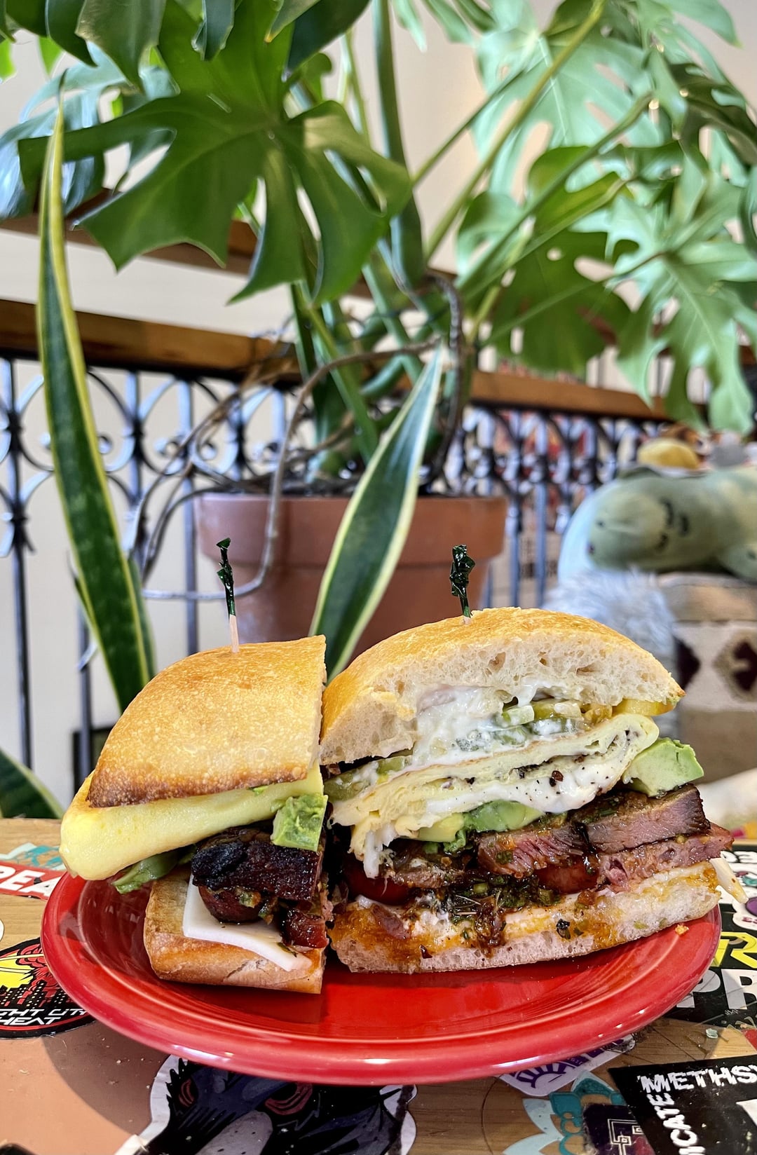 Leftover Mixed Grill Breakfast Sandwich Dining and Cooking