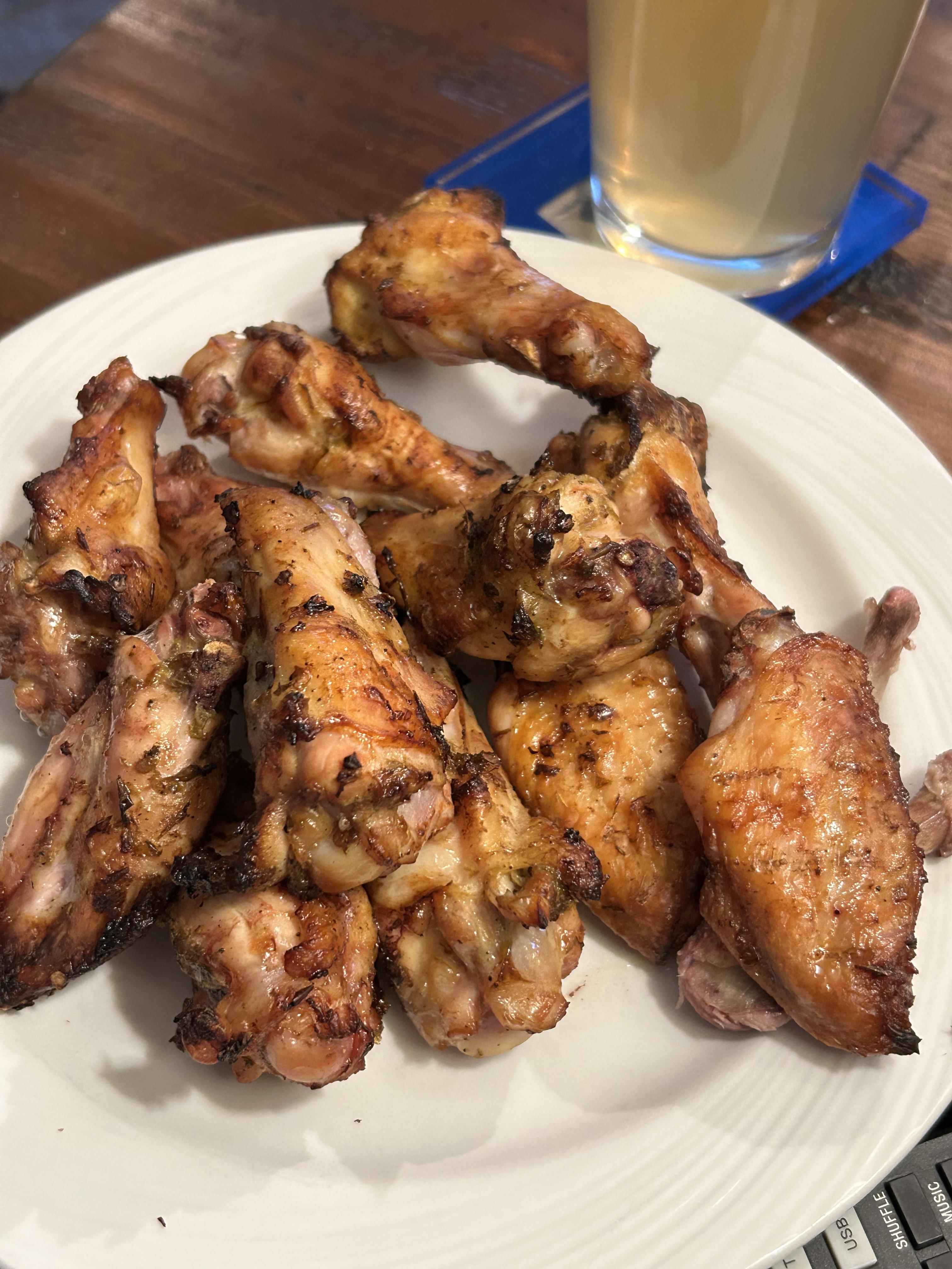 Jamaican Jerk Wings Dining and Cooking