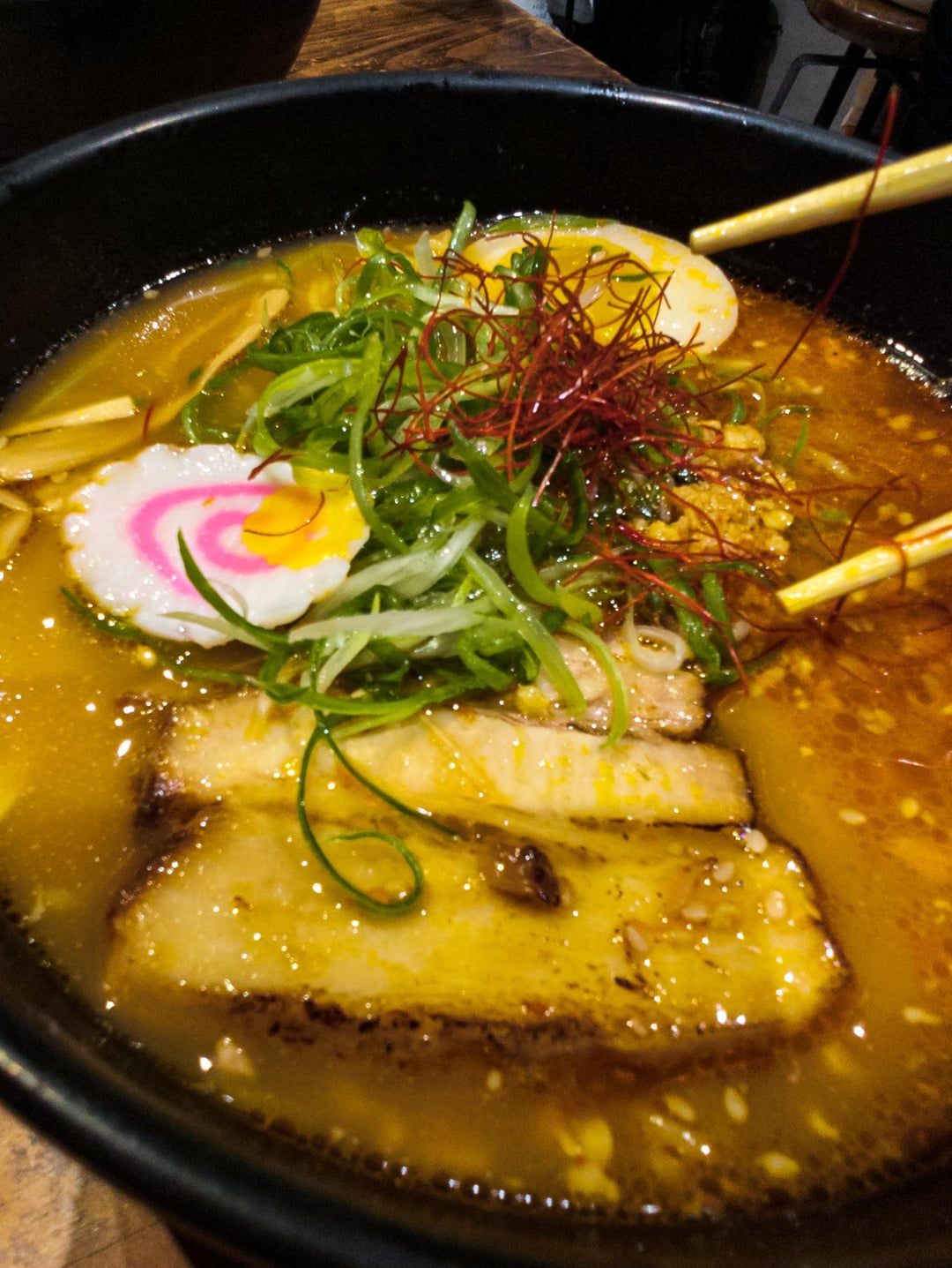 Spicy and Pork Ramen from KUU Ramen in FiDi Dining and Cooking