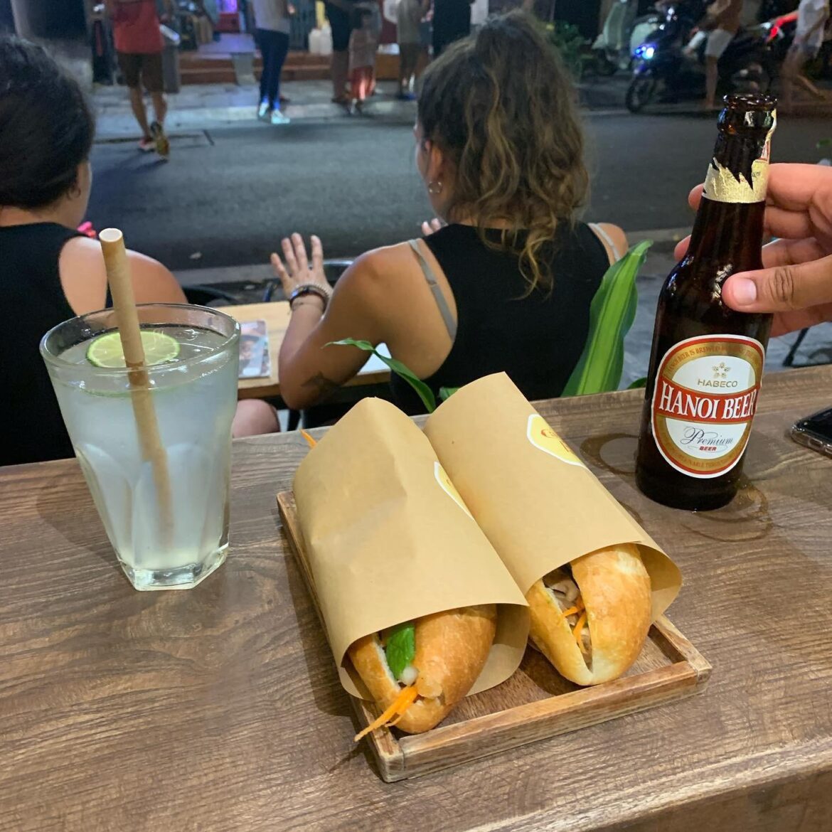 Banh Mi sandwiches at Bánh Mi 25 in Hanoi, Vietnam