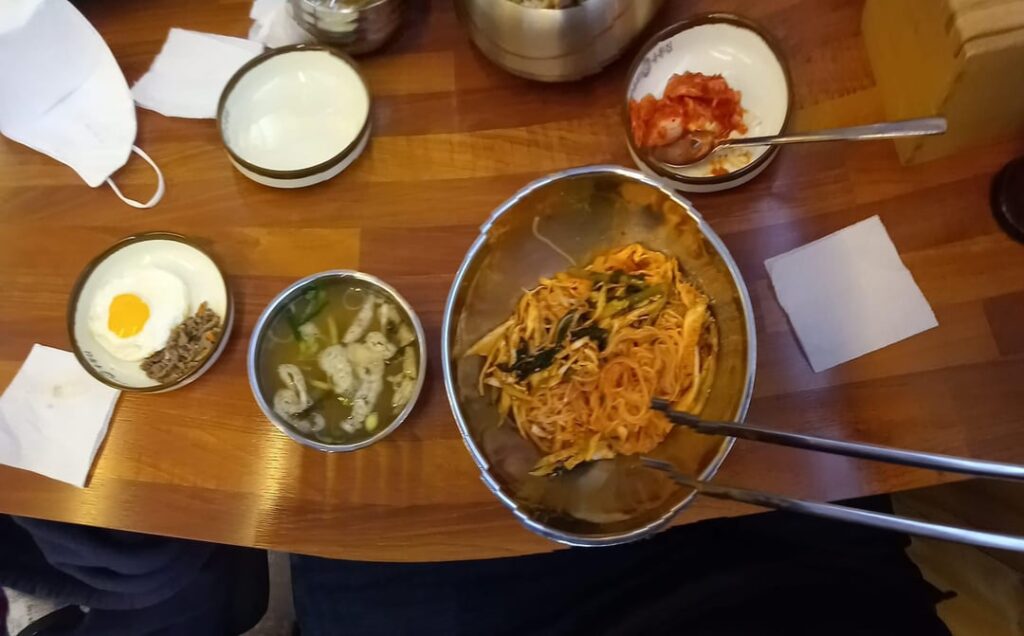 Bibin guksu in Seoul