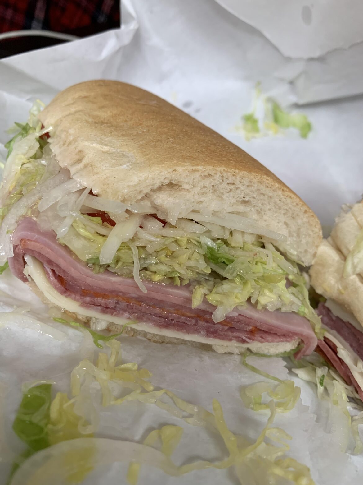 6 layers of meat from Gonnella’s in Oakwood Heights...