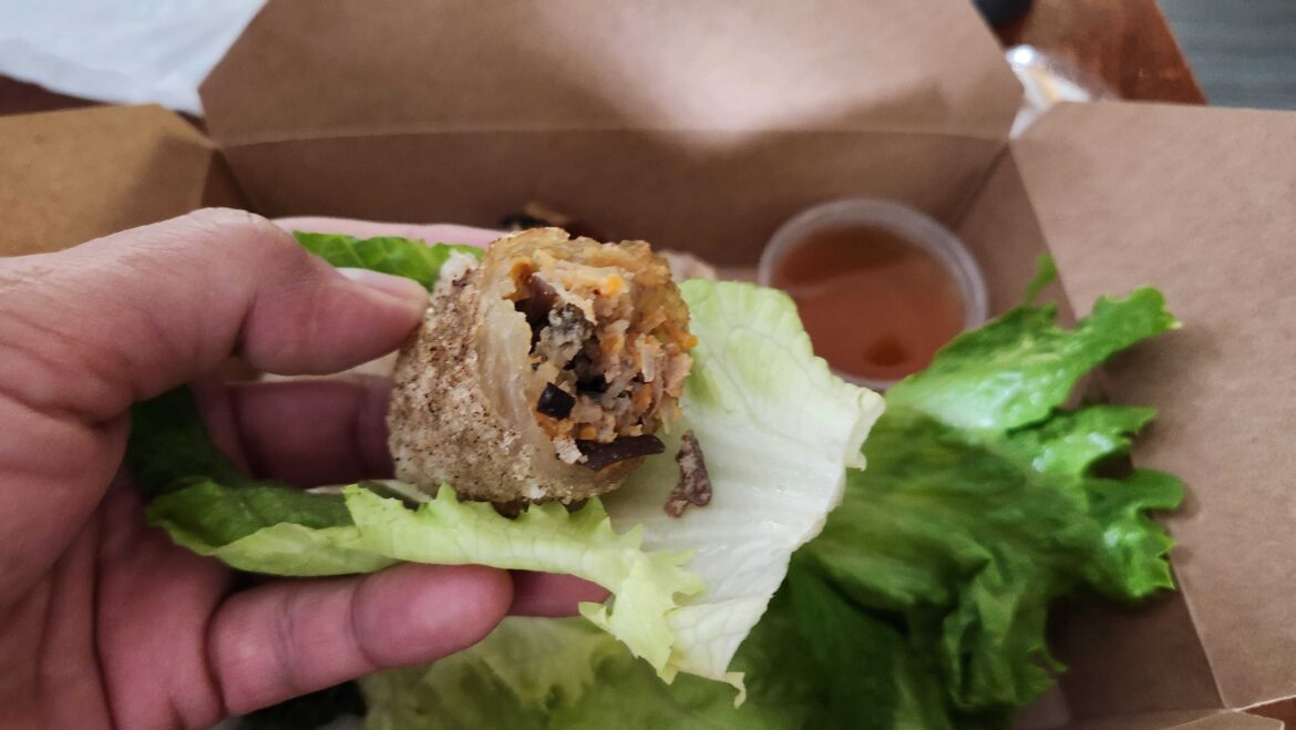 The best egg roll on the West Side. Imperial roll - Phorage (Palms)