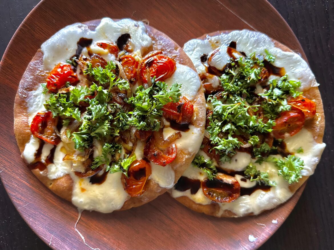 caprese flatbreads