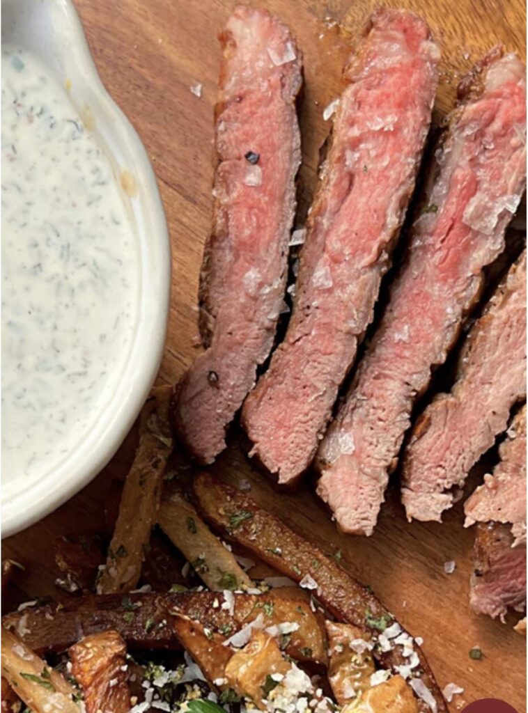 Kicking off spring with Ibérico Pluma with Ranch Fries - a must try!
