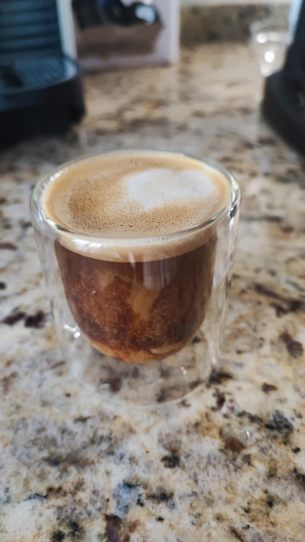 My go at Hoffmann's liquid donut on espresso