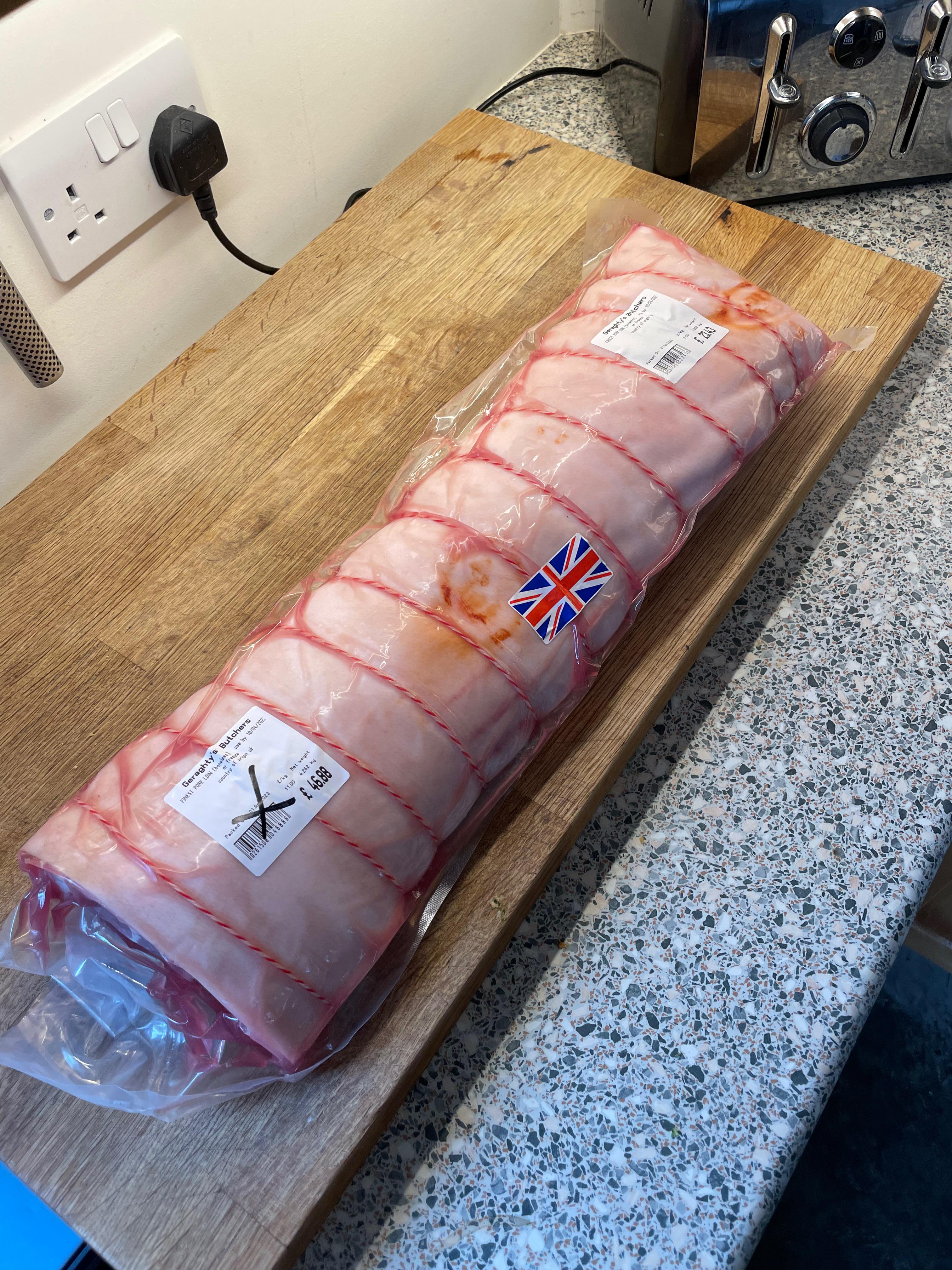 Tips anyone done a full loin before? Couldn’t resist at that price