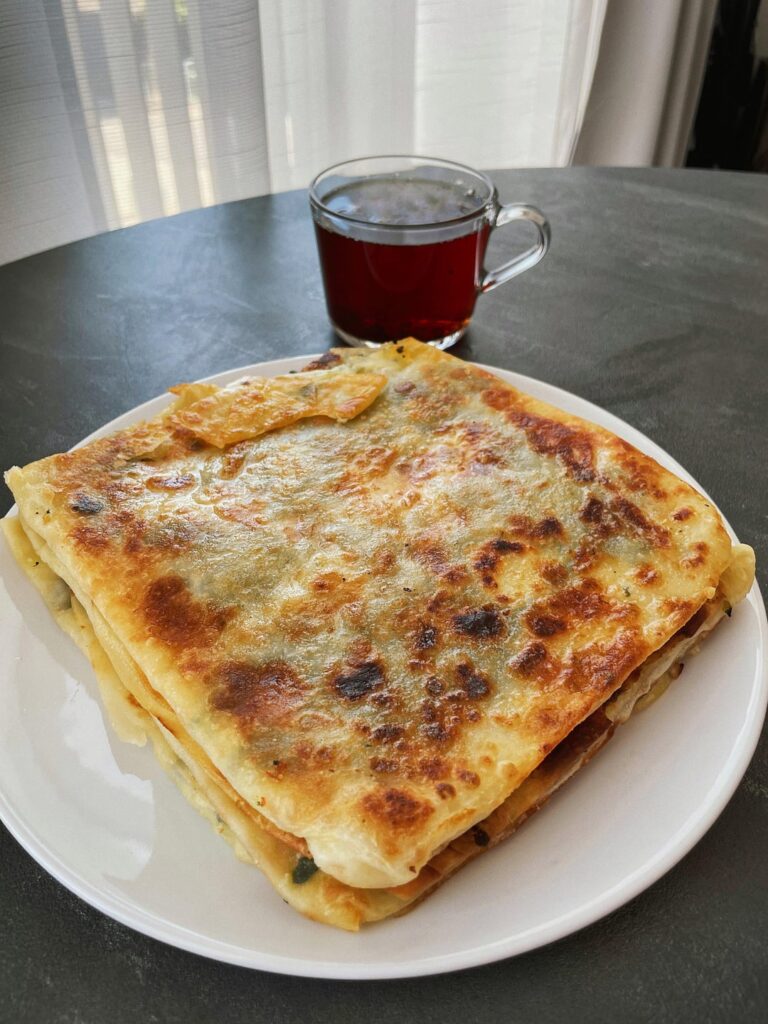 Spinach Gözleme (Turkish cuisine)