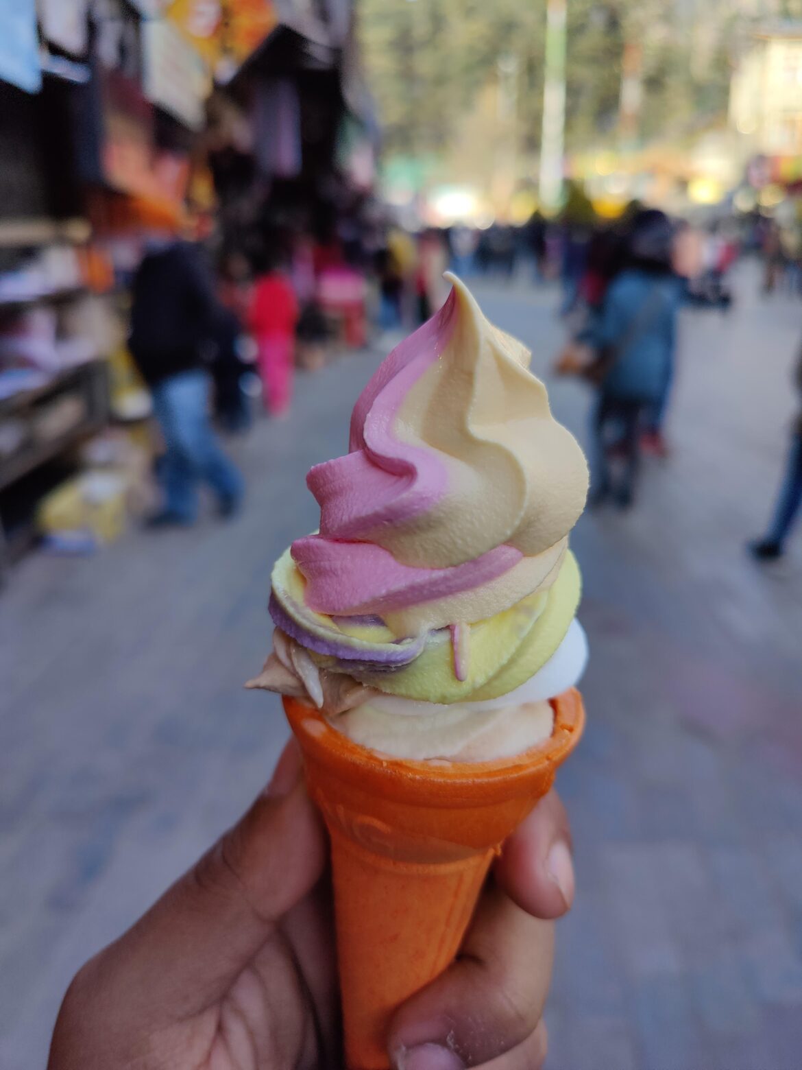 It's worth of an ice cream when you have plenty of things you can eat but all you have in your pocket is 20 rupees