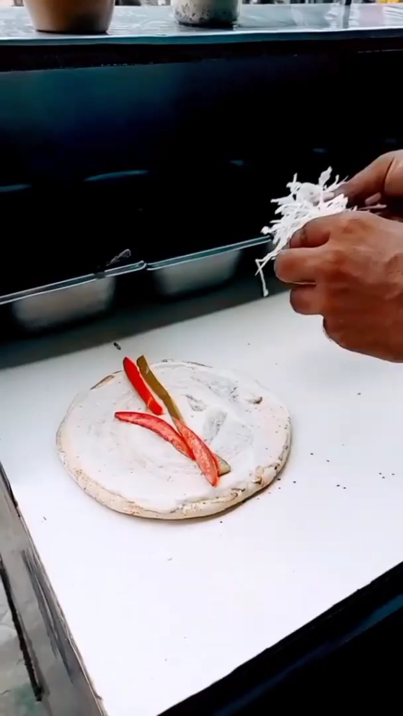 Street Chicken Shawarma Roll!