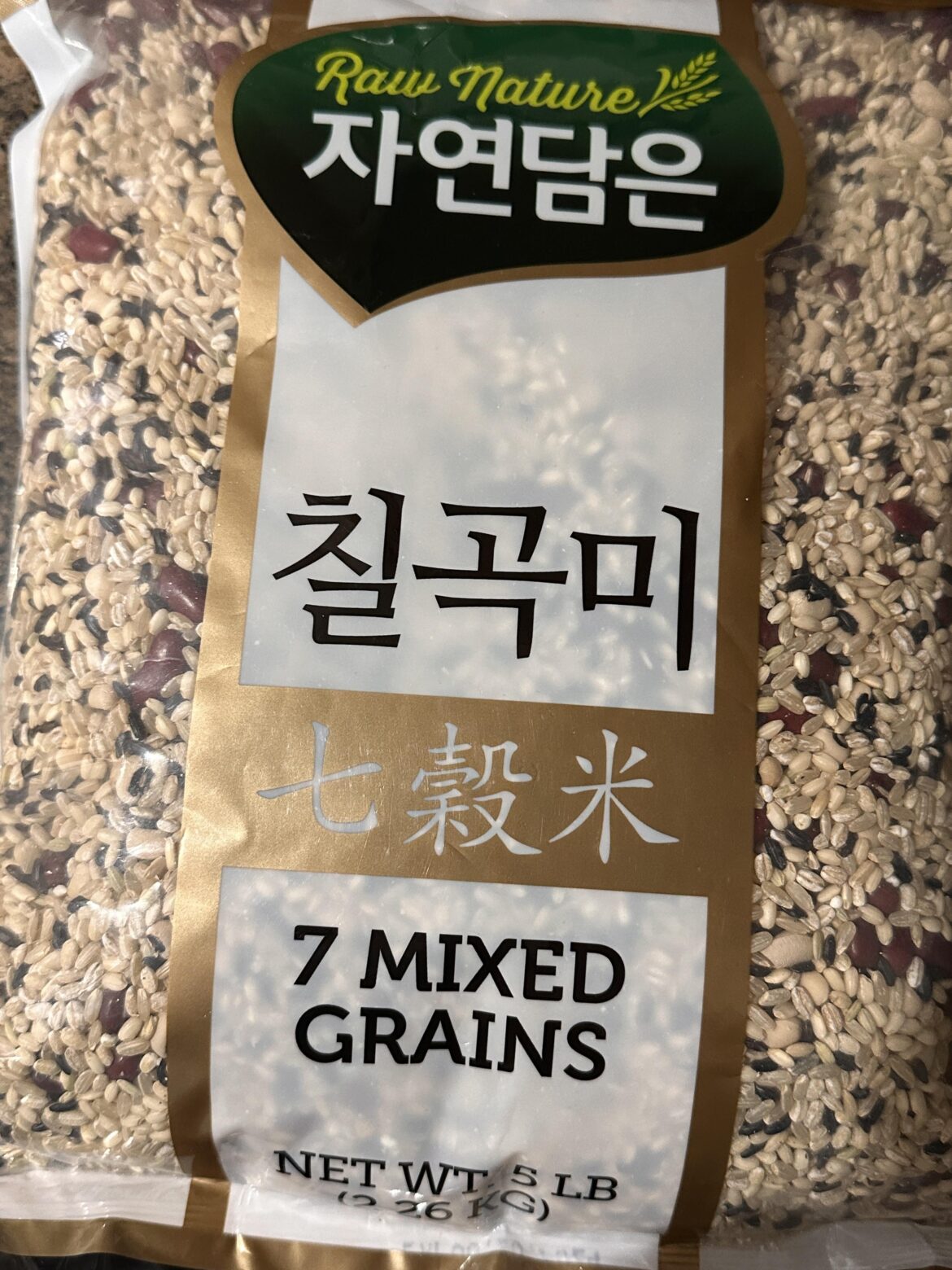 Bought a prepackaged multi grain mix from hmart. Need help.