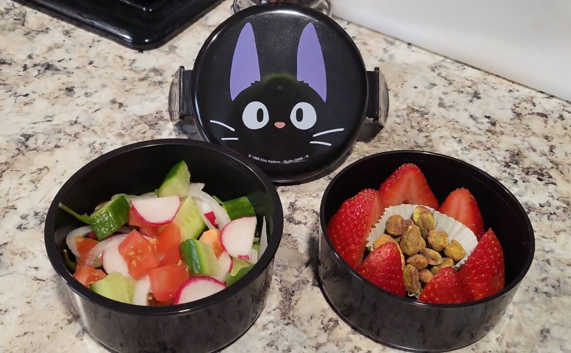 Bento snack in my Kiki's Delivery Service box
