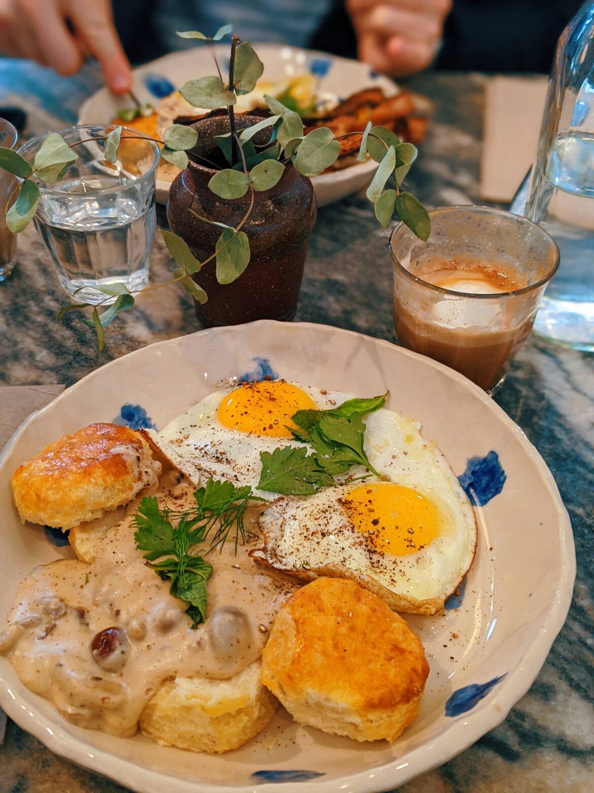 Breakfast at Ochre Bakery (Core City, Detroit)