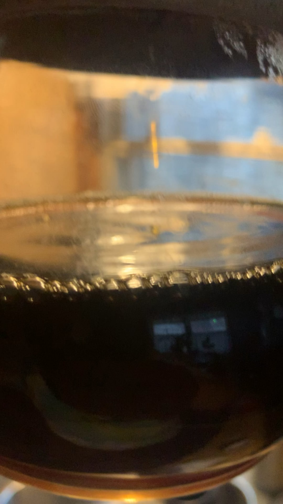 My morning pour over did something interesting this morning.