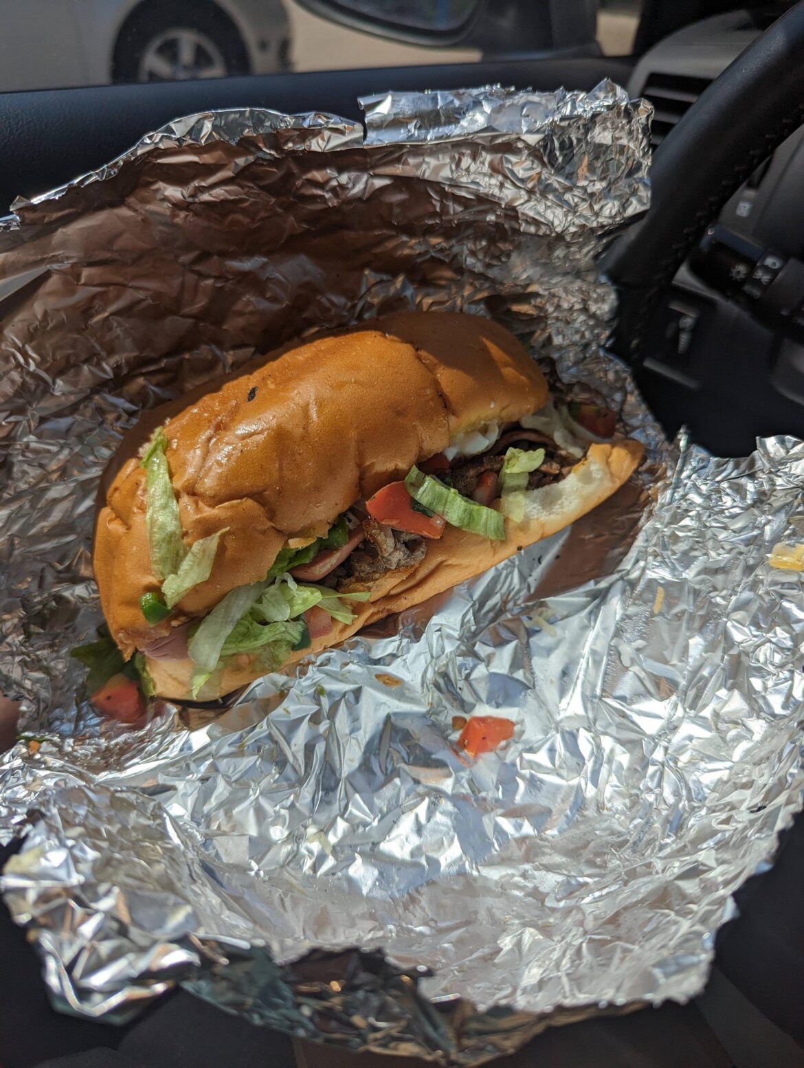 Torta Cubana from Trailita #3. Not made with milanesa like I prefer, but overall 7.5/10, a pretty good torta.