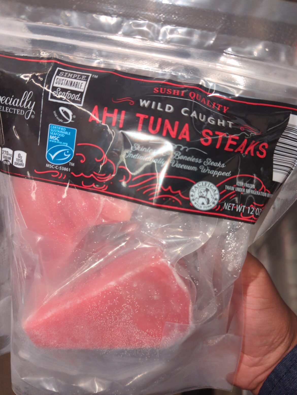 Anyone try the Aldi Ahi Tuna Steaks for sushi?