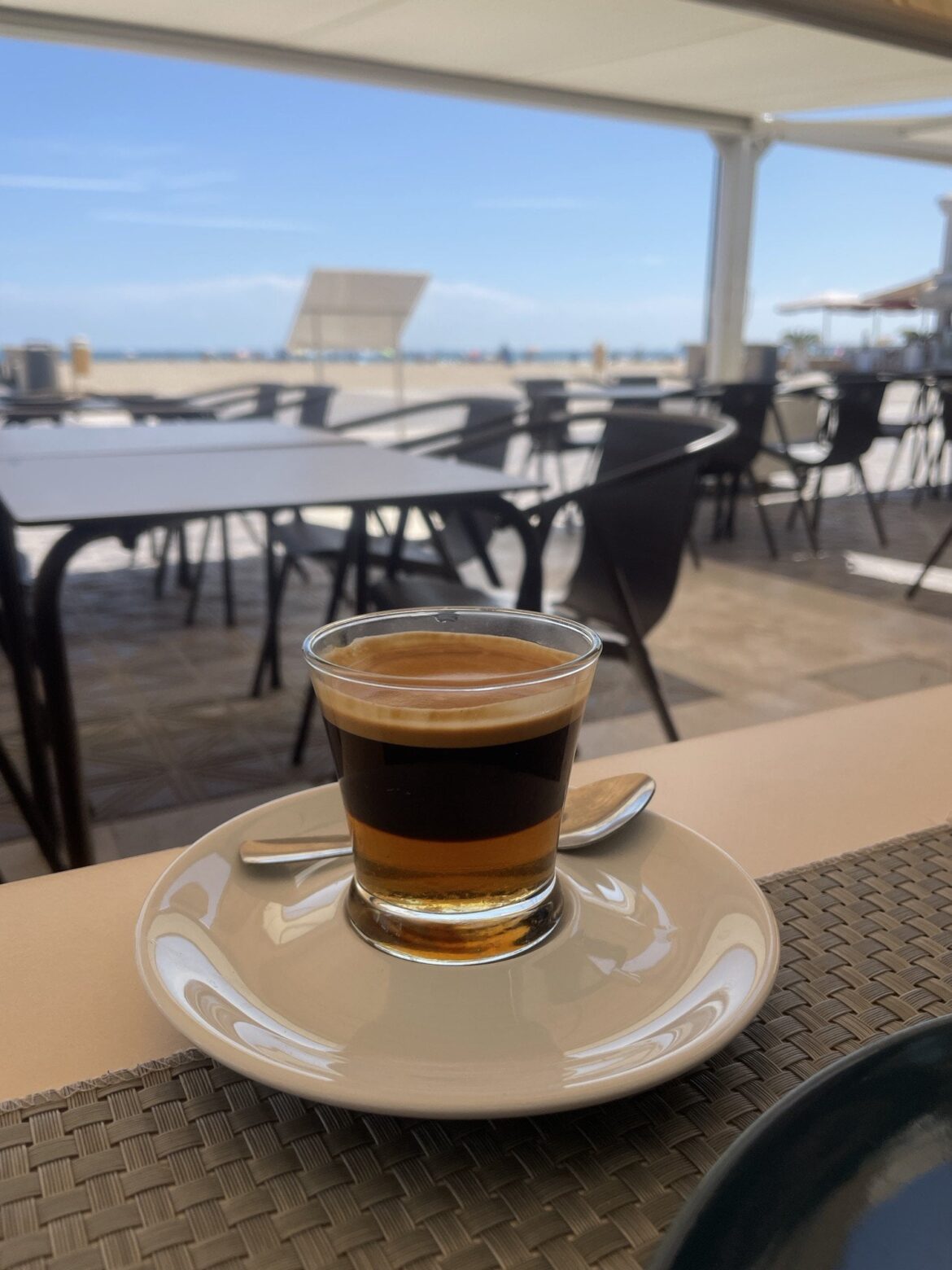 Valencian cremaet by the beach