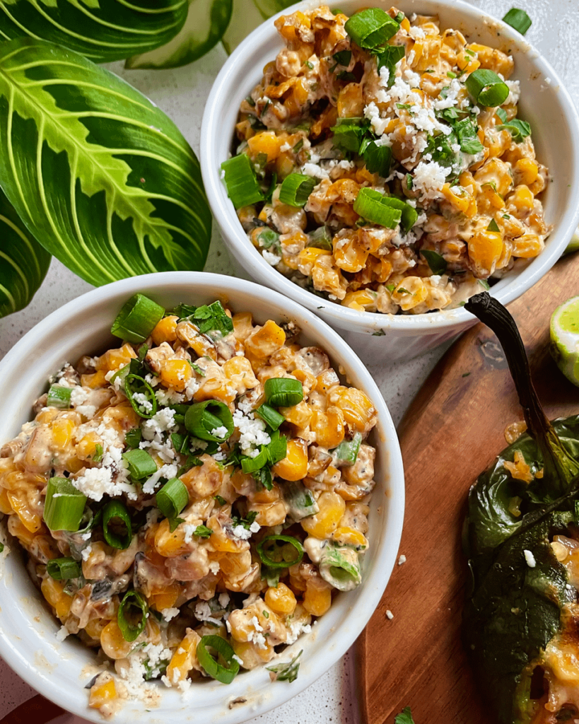 Kenji's elote corn salad (esquites) to go w/ stuffed poblanos