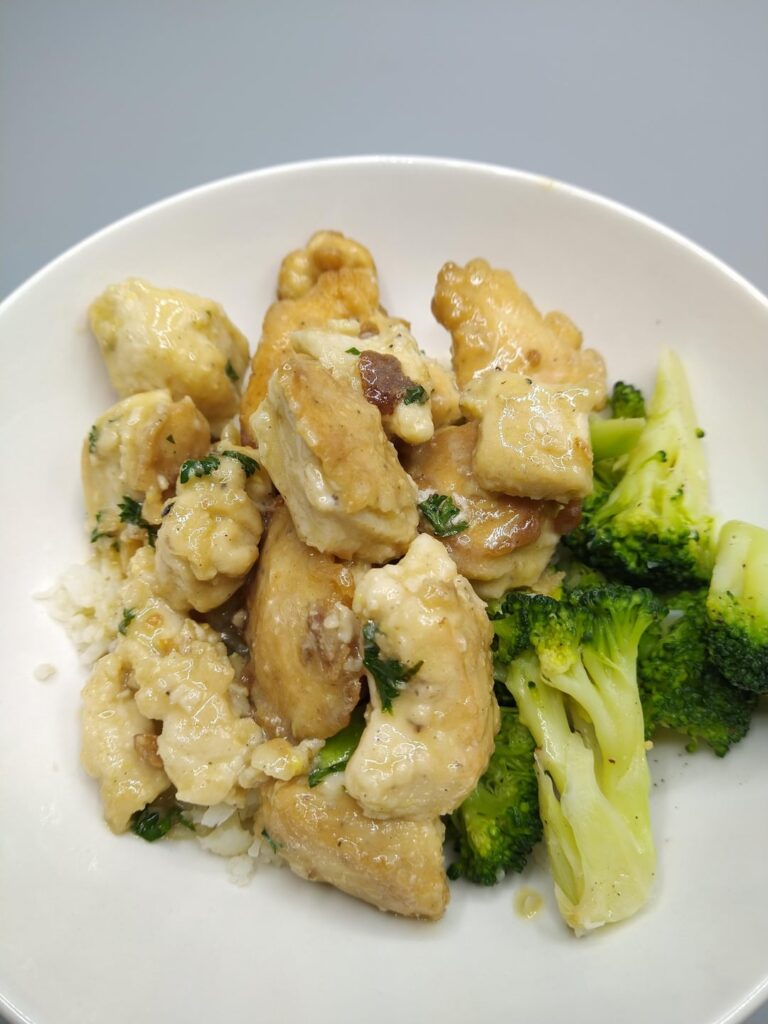 Lemon Chicken With Lemon Curd