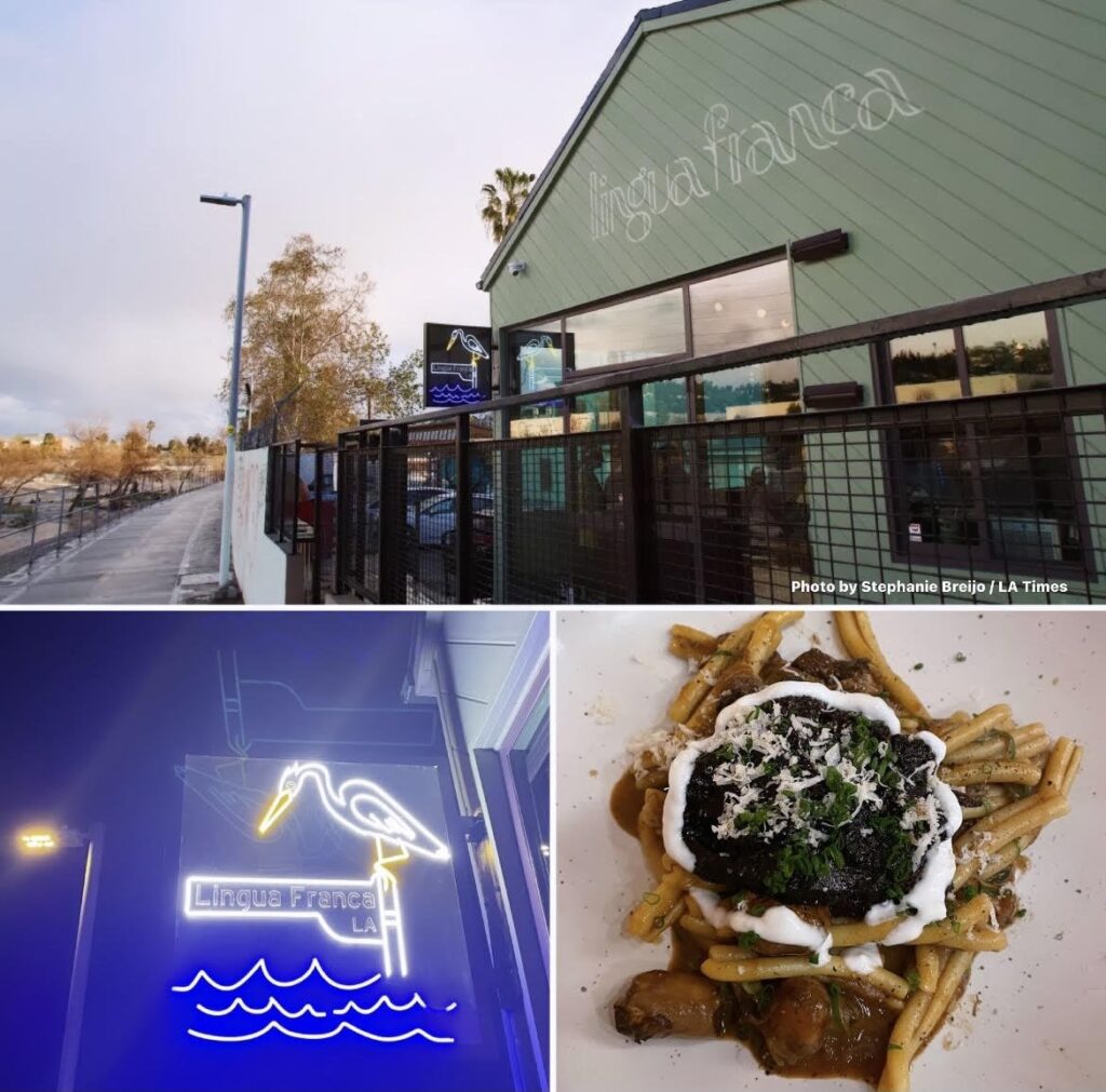 Lingua Franca — California Cuisine Restaurant by the LA River