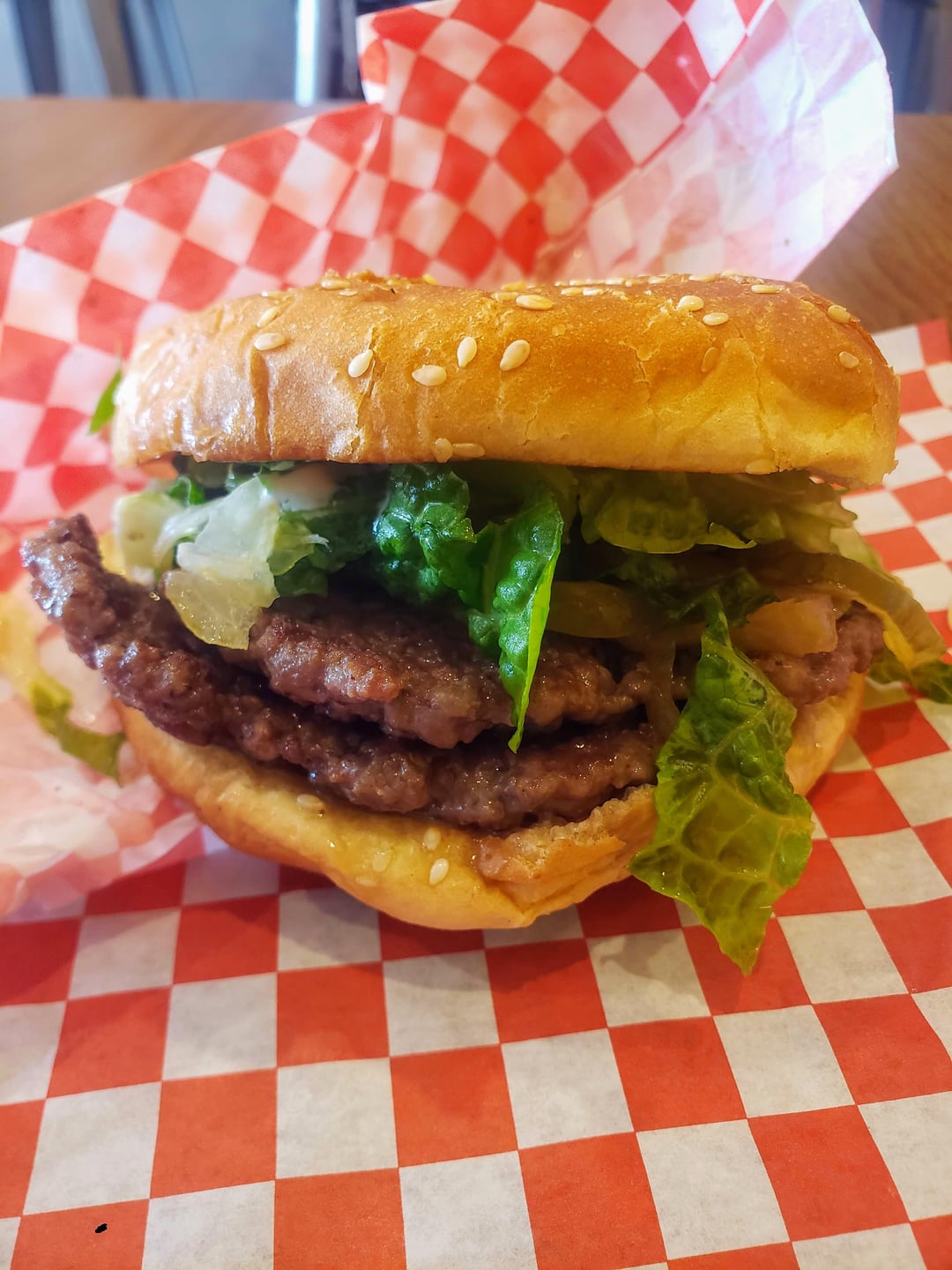 Melrose Burgers & Fries (Ventura Blvd) they even have a Kosher bacon