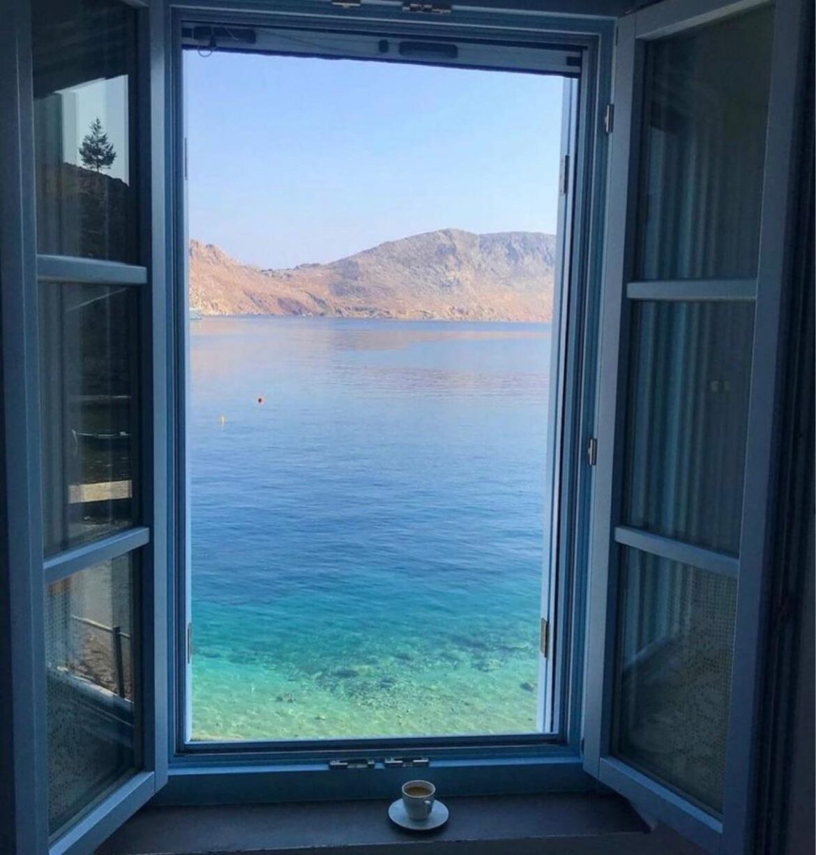 A great window view is all you need with a cup of ☕️