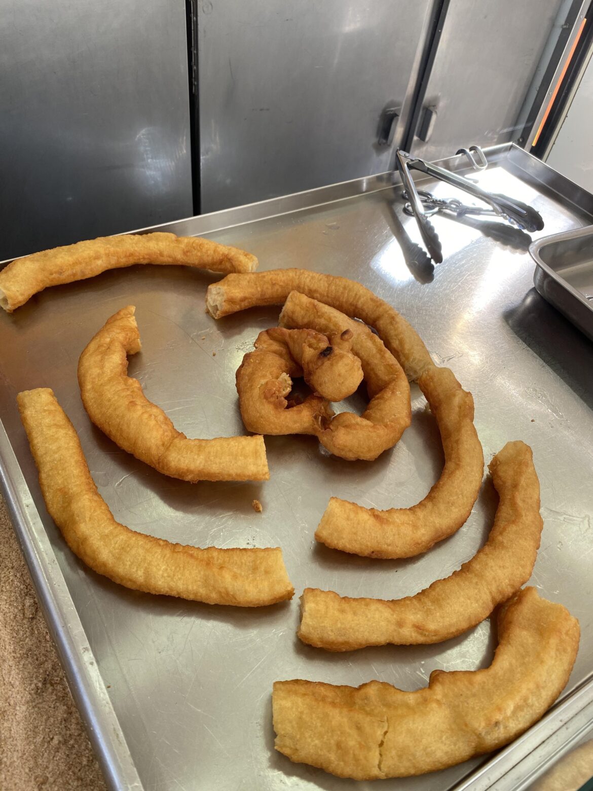 Portuguese farturas (churros)