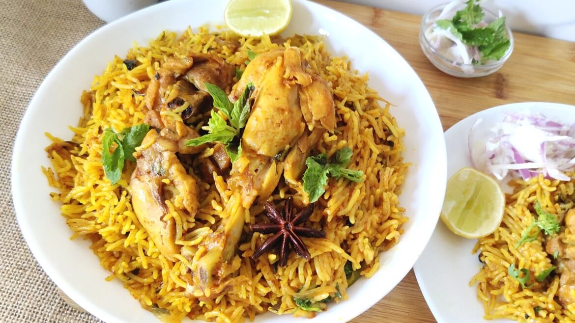 Quick Instant Pot Chicken Biryani