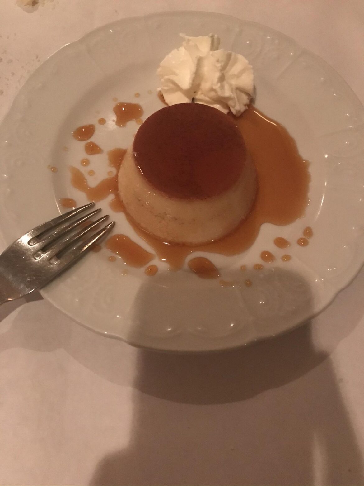 Flan from El Barzon
