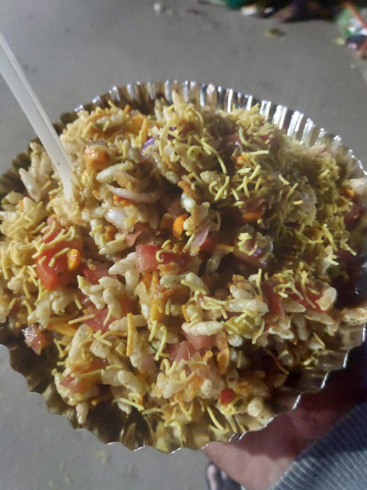 Bhel Puri at Bangalore, India