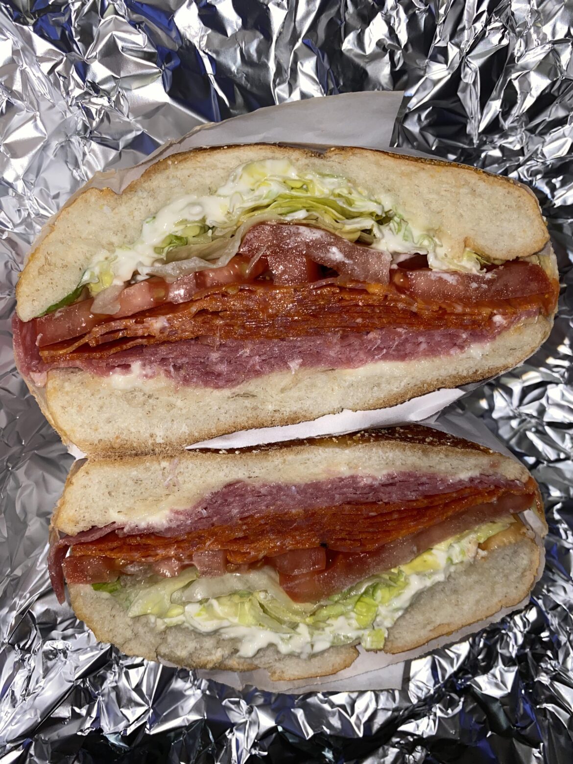 How perfect is this NY Deli Italian sandwich 🥵