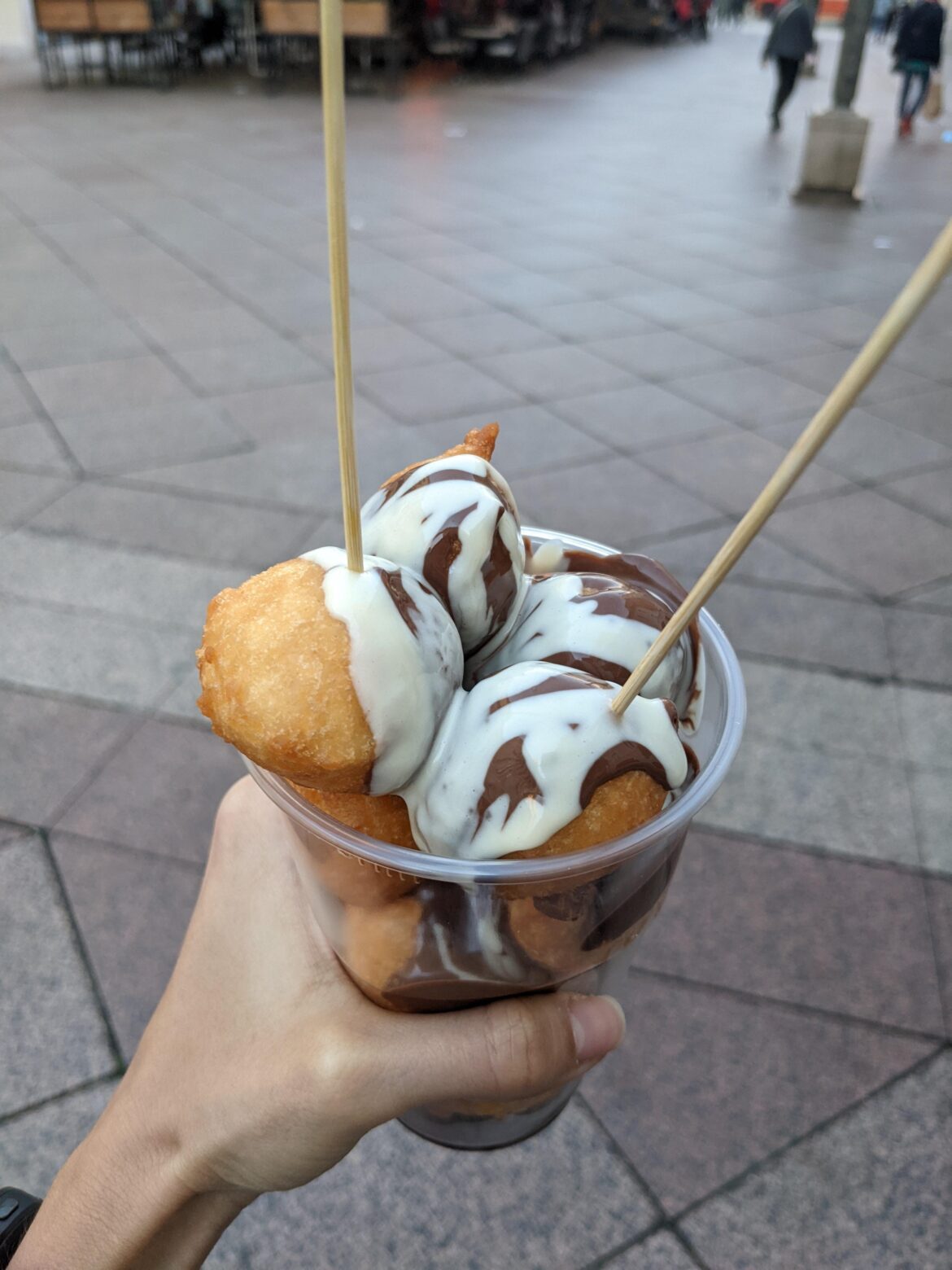 Fritule in Rijeka, Croatia