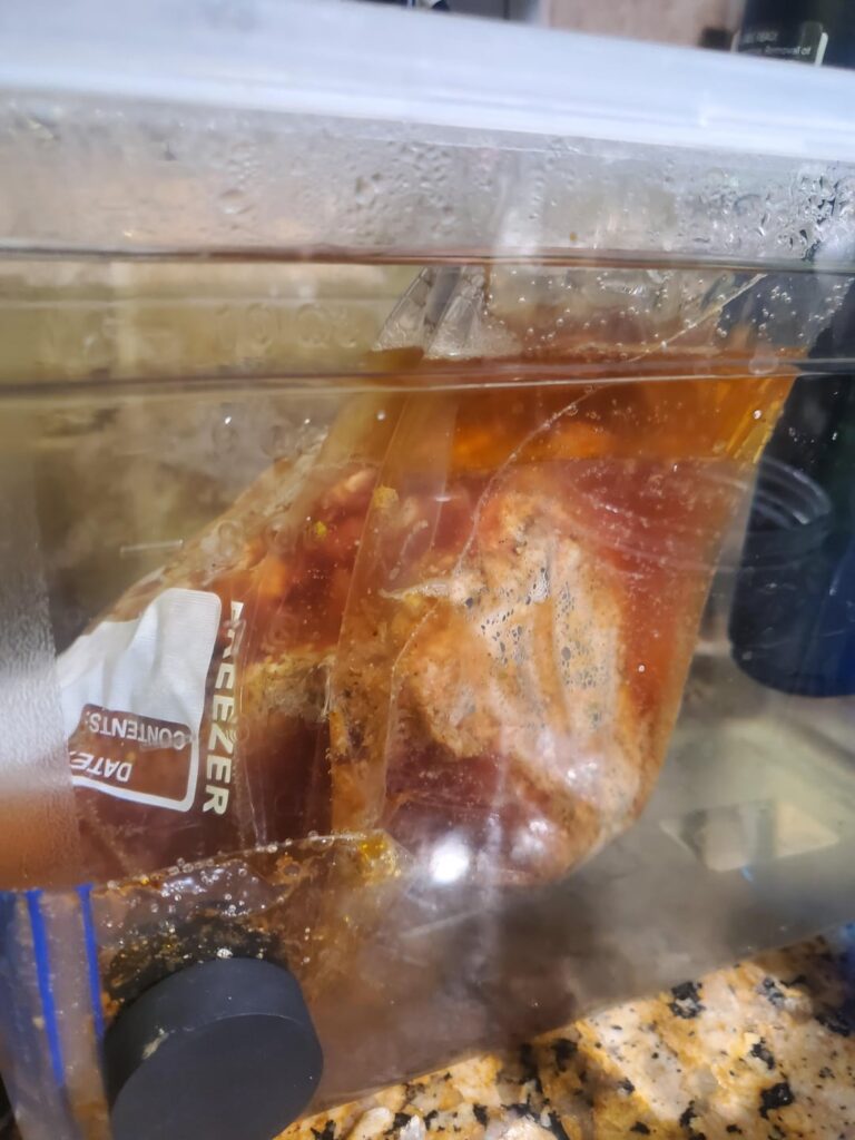 Does this look ok? First time using a ziplock and I'm worried about it leaking when my back's turned.