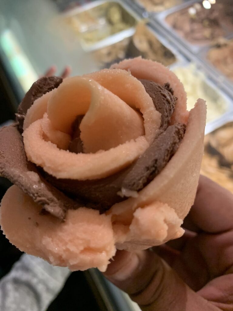 Amorino gelato in Boston