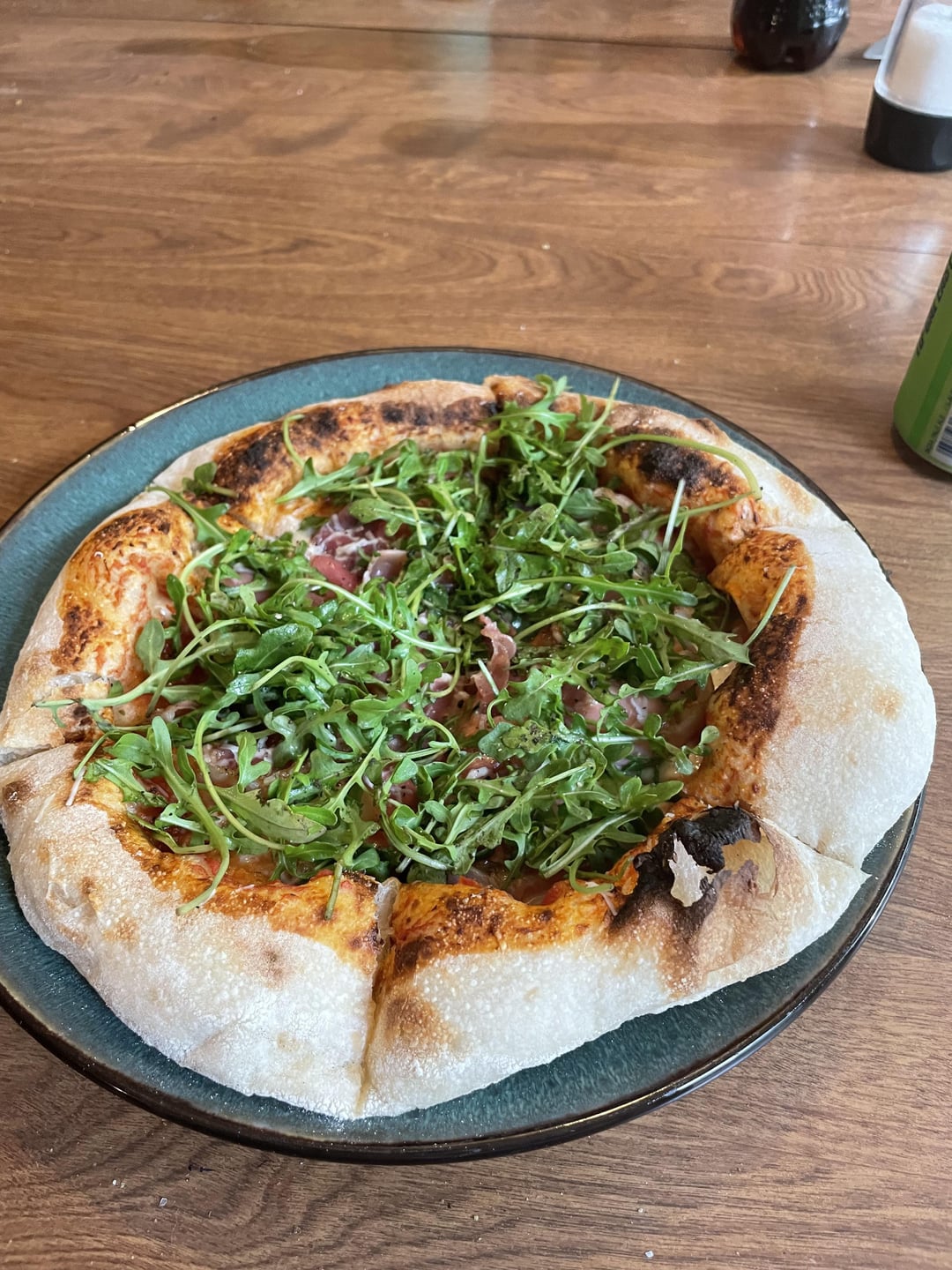 Tonight’s Pizza s Prosciutto and Arugula and Pepperoni for the kids Dining and Cooking