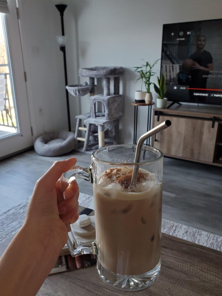 sometimes you just gotta use the biggest glass you have