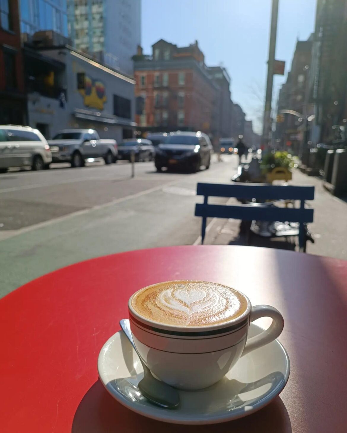 Now THIS is my view of a perfect morning in New York!