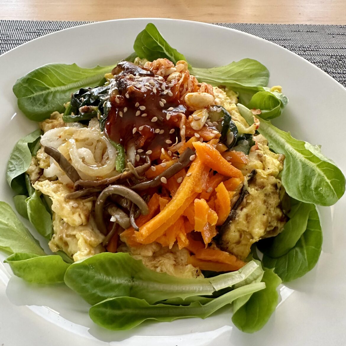 Bibim-matz for a fusion Passover special