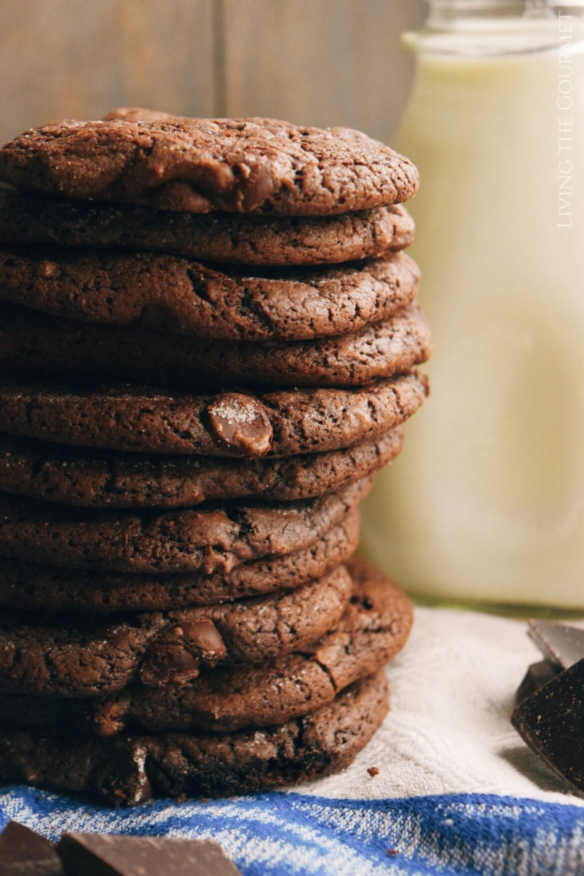 Double Fudge Cake Mix Cookies