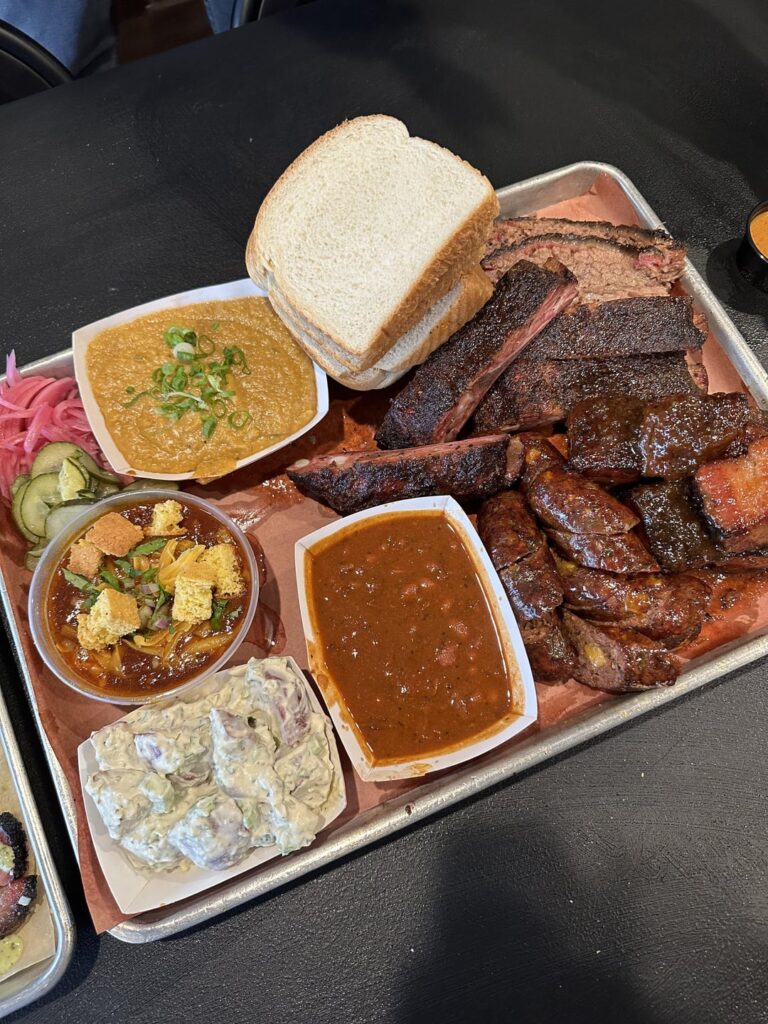 BBQ spread at Interstellar.