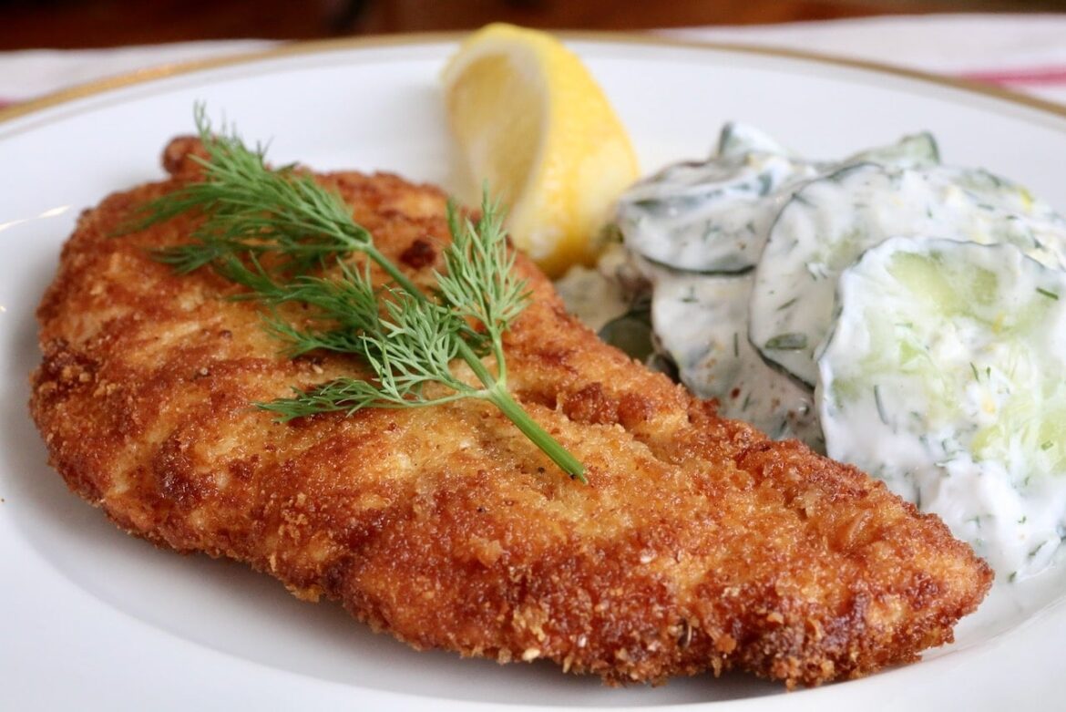 Kotlet Schabowy Polish Breaded Turkey Escalope