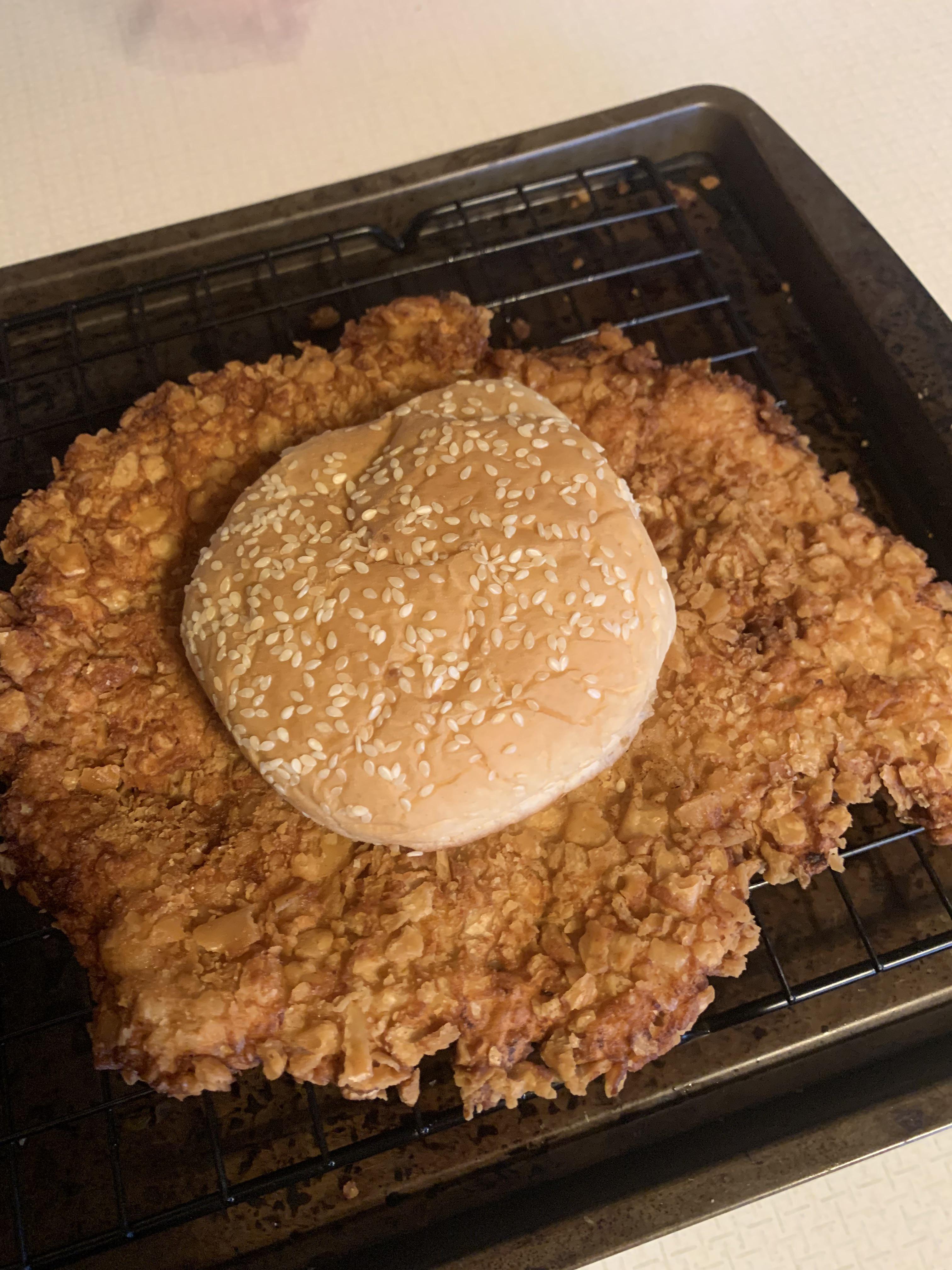 [homemade] pork tenderloin sandwiches Dining and Cooking