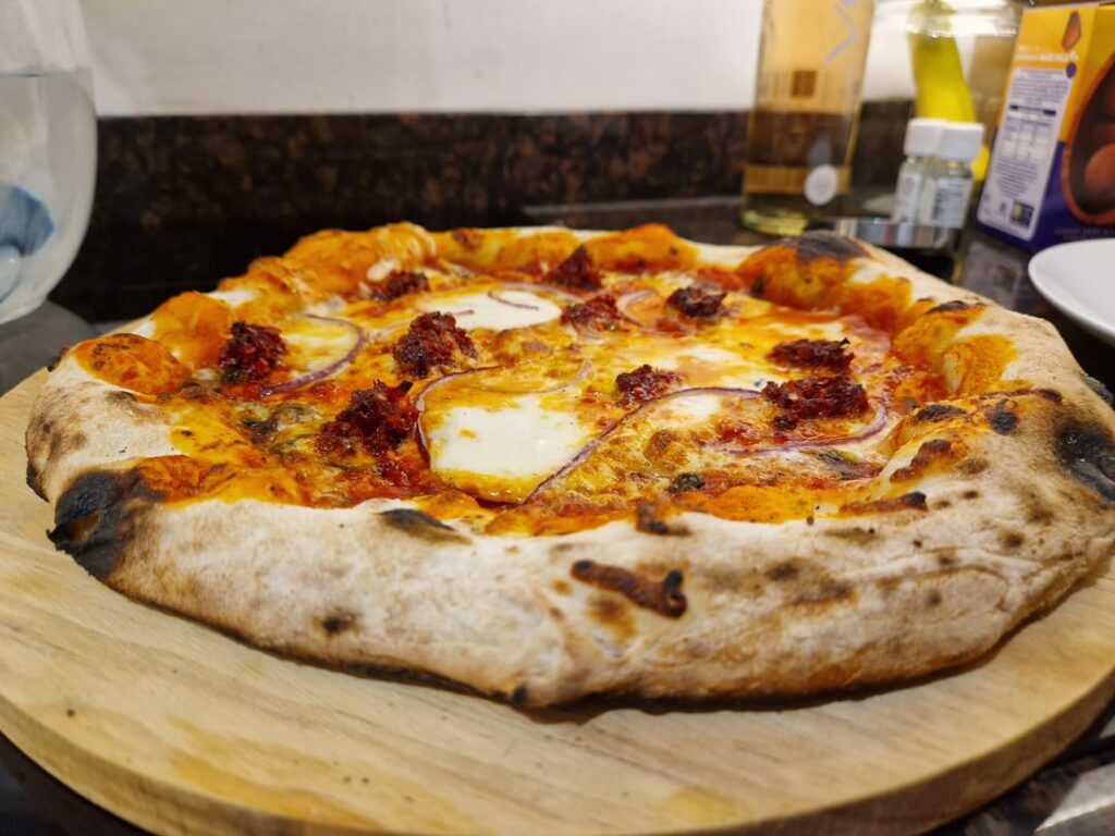 Nduja & red onion, 72 hour cold ferment