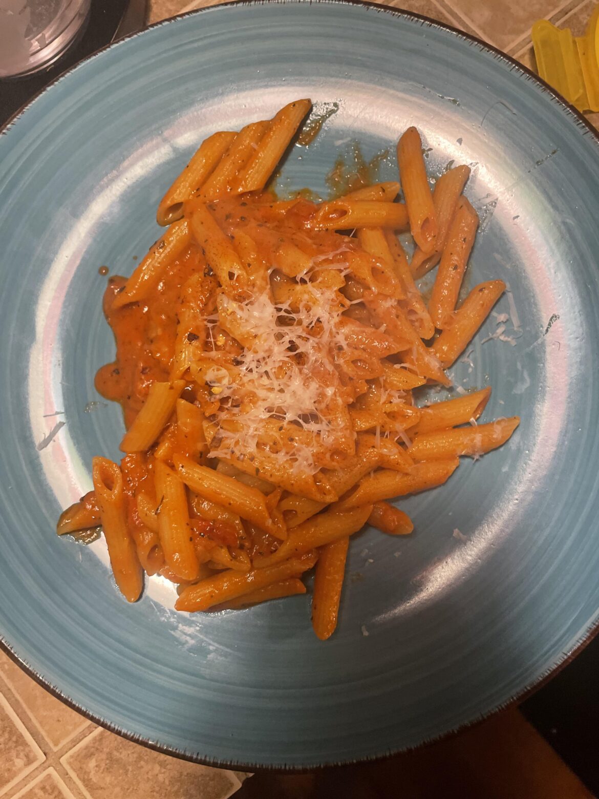 spicy vodka pasta