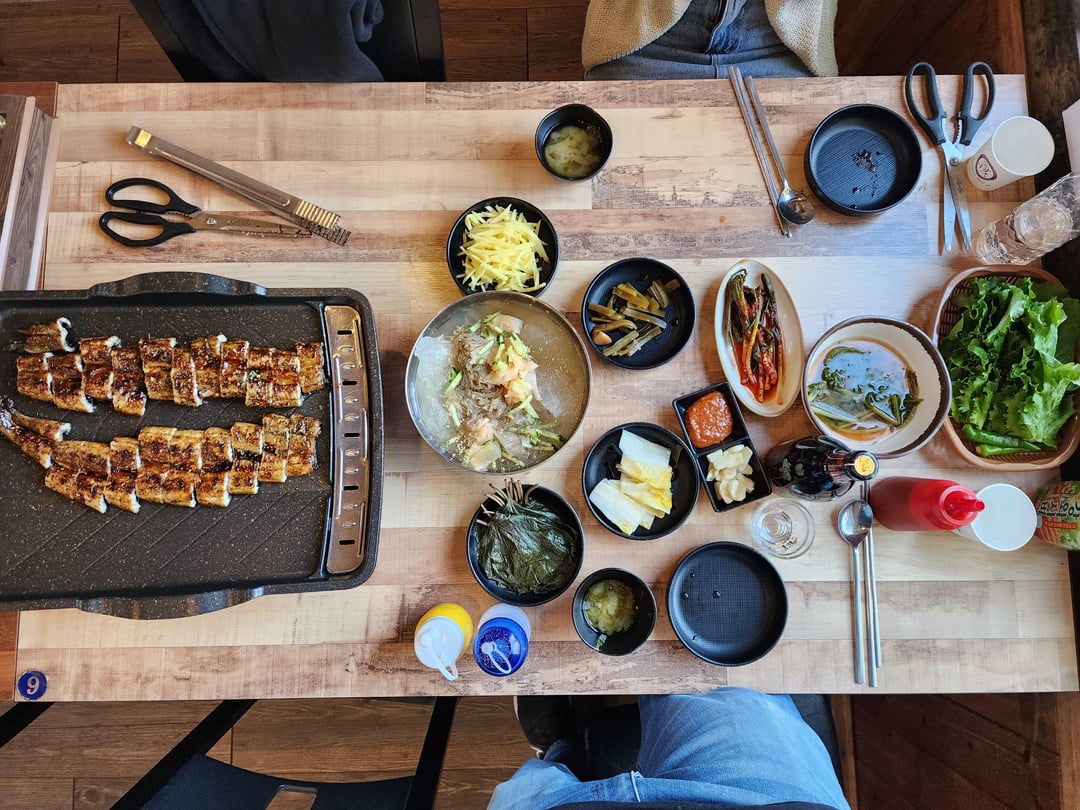 Grilled Eel in Korea! This one was soy sauce yangnyeom flavor Dining