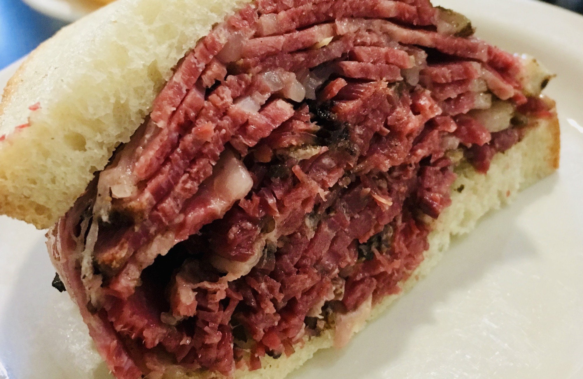 Pastrami sandwich from pastrami queen in NYC Dining and Cooking