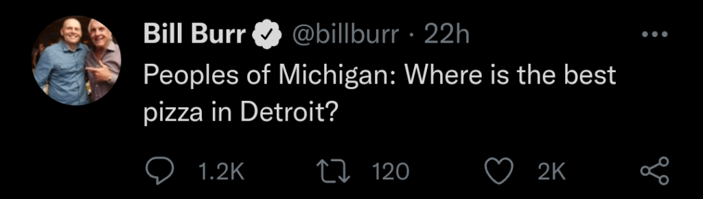 Bill Burr asking the real questions out here.